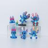 Winter Story Bunny Stitch Toy Model - Anime Gashapon Figure Ornament