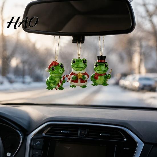Festive Party Favors for Friends Faux Crystal Frog Advent Calendar 2026, 24 Days Christmas Countdown with Hanging Pendant Bedroom Decor Animal