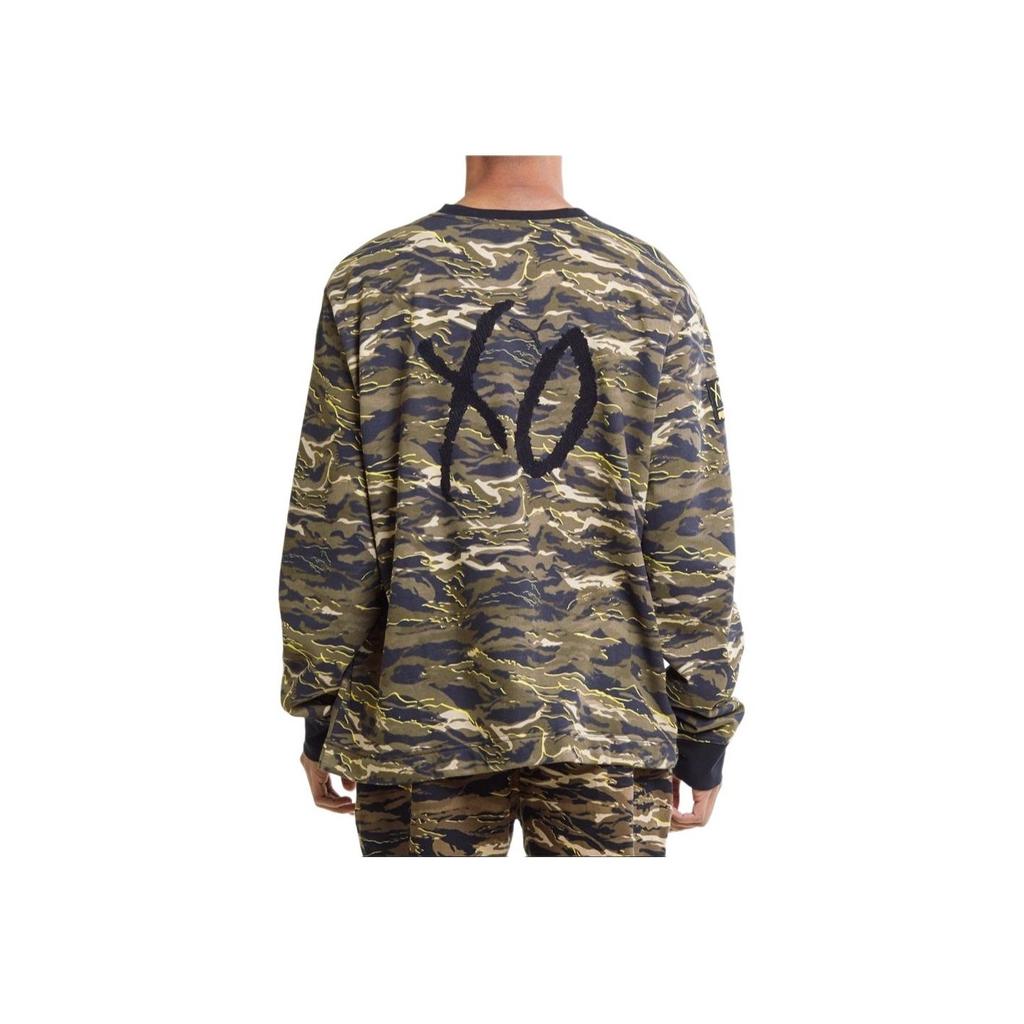 Puma X XO Oversize Crew Camouflage Casual Pullover Sweatshirt Men sweatshirt 575347-51