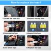 100pcs Standard Car Fuses 2A 3A 5A 7.5A 10A 15A 20A 25A 30A 35A Free Matching Choice Car Fuses Blade Fuses for RV/Truck/SUV Fuse Holders1