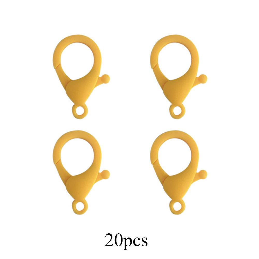 

Брелок для ключей Брелок с карабином Застежки-лобстеры Пряжка в форме лампы Изготовление ювелирных изделий Застежки-цепочки для очков жёлтый