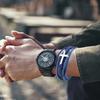 New Arrival Classic Stainless Steel Blue Cross Braided Genuine Leather Bracelets Magnetic Clasp Mens Charm Bangles Wholesale