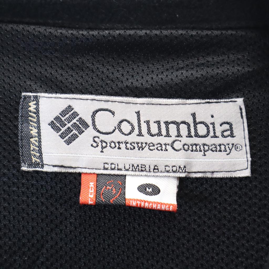 Columbia 3WAY Outdoor jacket M black GORE-TEX fleece liner Men's Used