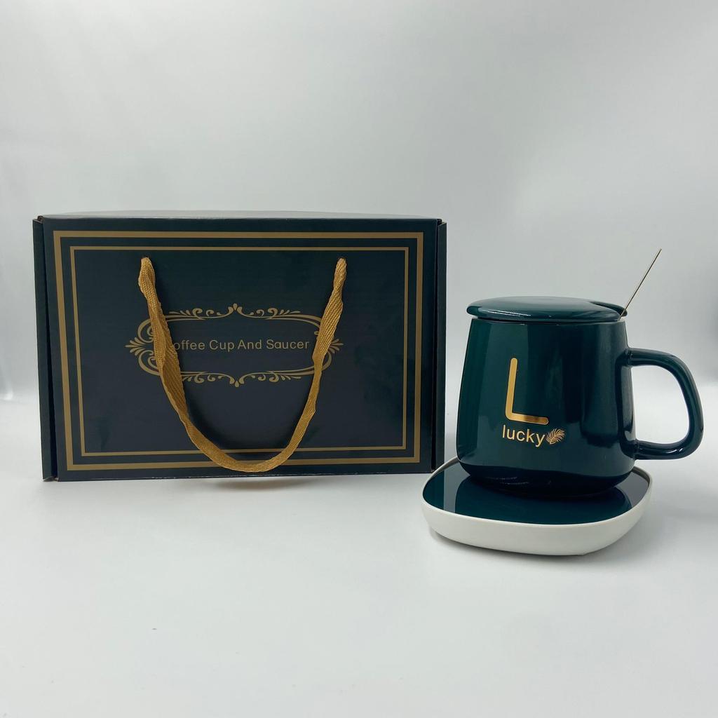 55° Temperature-Regulating Ceramic Coffee Mug Gift Set