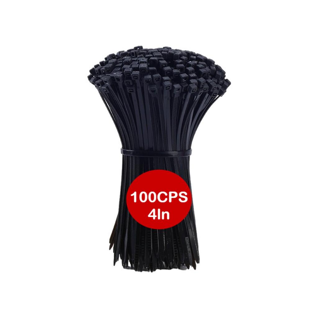 400/100 Durable Nylon Cable Ties, Size 20/15/10cm, Self-locking Nylon Cable Ties, for Office, Industrial, and Workshop Wiring, Cable Management