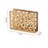 Stainless Steel Napkin Holder Silver/Gold/Black Creative Paper Holder  Coffee Shop