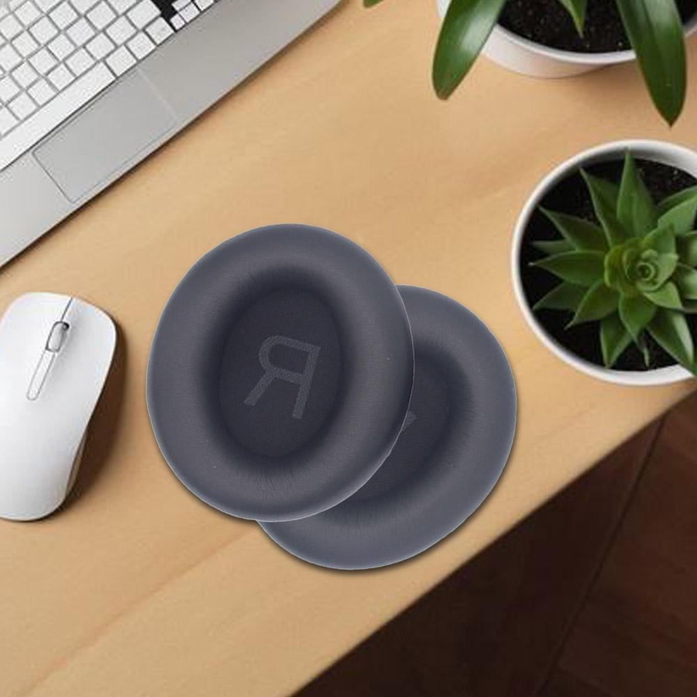 1-5PCS Headset Protective Cover Protein Leather Headphone Pads Headphone Ear Cushion For Anker Q45 Soundcore Life Headphone