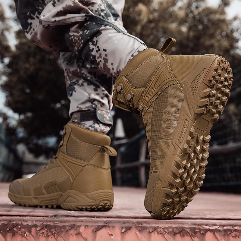 Men's Waterproof Hiking Boots Lightweight Boots Durable Outdoor Climbing Boots for Men Demi-season Boots