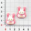 New Rabbit Resin Accessories: Handmade DIY Cream Glue Hair Clips, Phone Case Decorations, Shoe Buckles, and Ornaments.