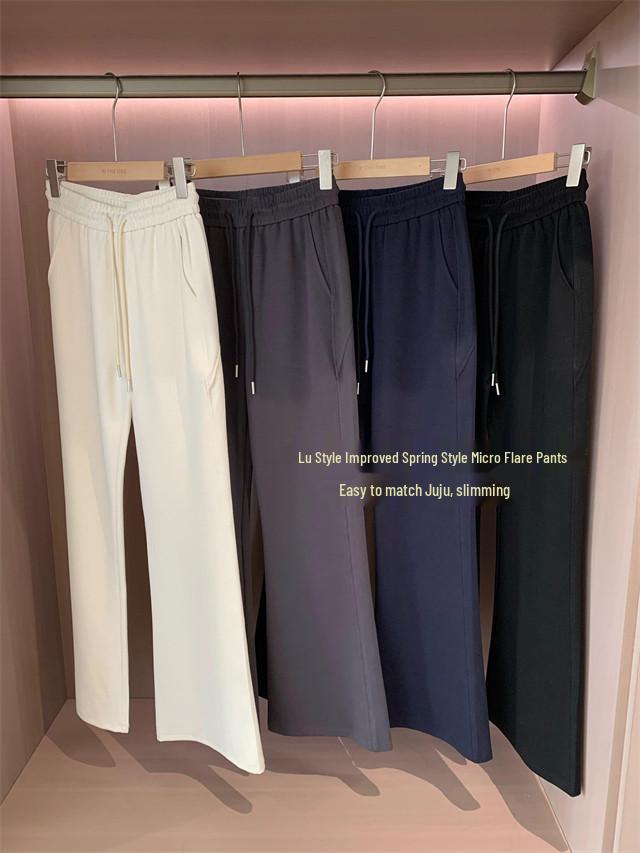 Ze Dai Jia Yi High Waist Slimming Flare Pants for Women - Spring 2026