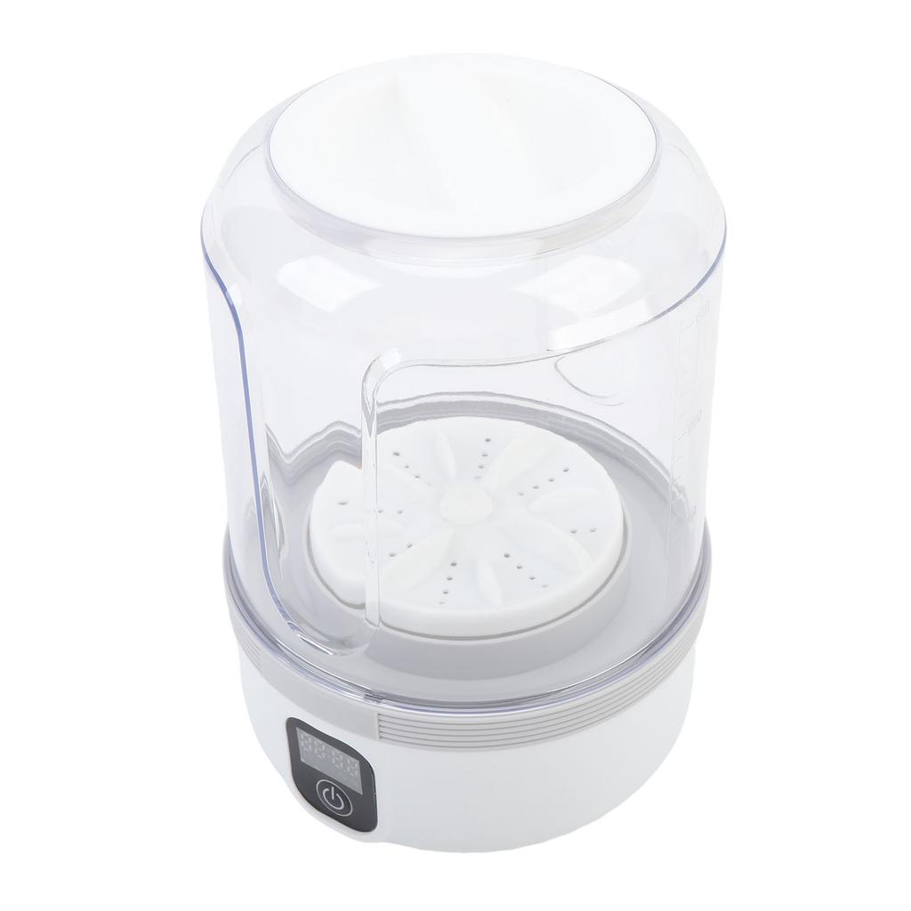 Underwear Washing Machine USB Rechargeable Cordless Portable Deep Clean Underwear Washer for Shower Room Small Balcony