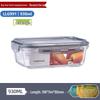 Lock & Lock 2-Piece Heat-Resistant Glass Lunch Box Set: Microwave and Refrigerator Safe, Sealed for Freshness. Gift-Ready.