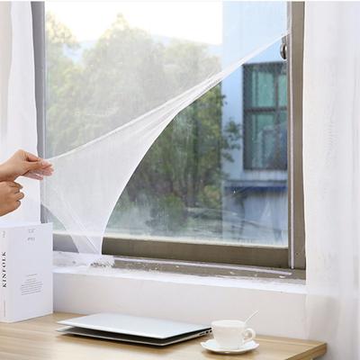 1 écran auto-adhésif invisible pour l'été, anti-moustiques et anti-insectes, fonctionnement simple, écrans blancs
