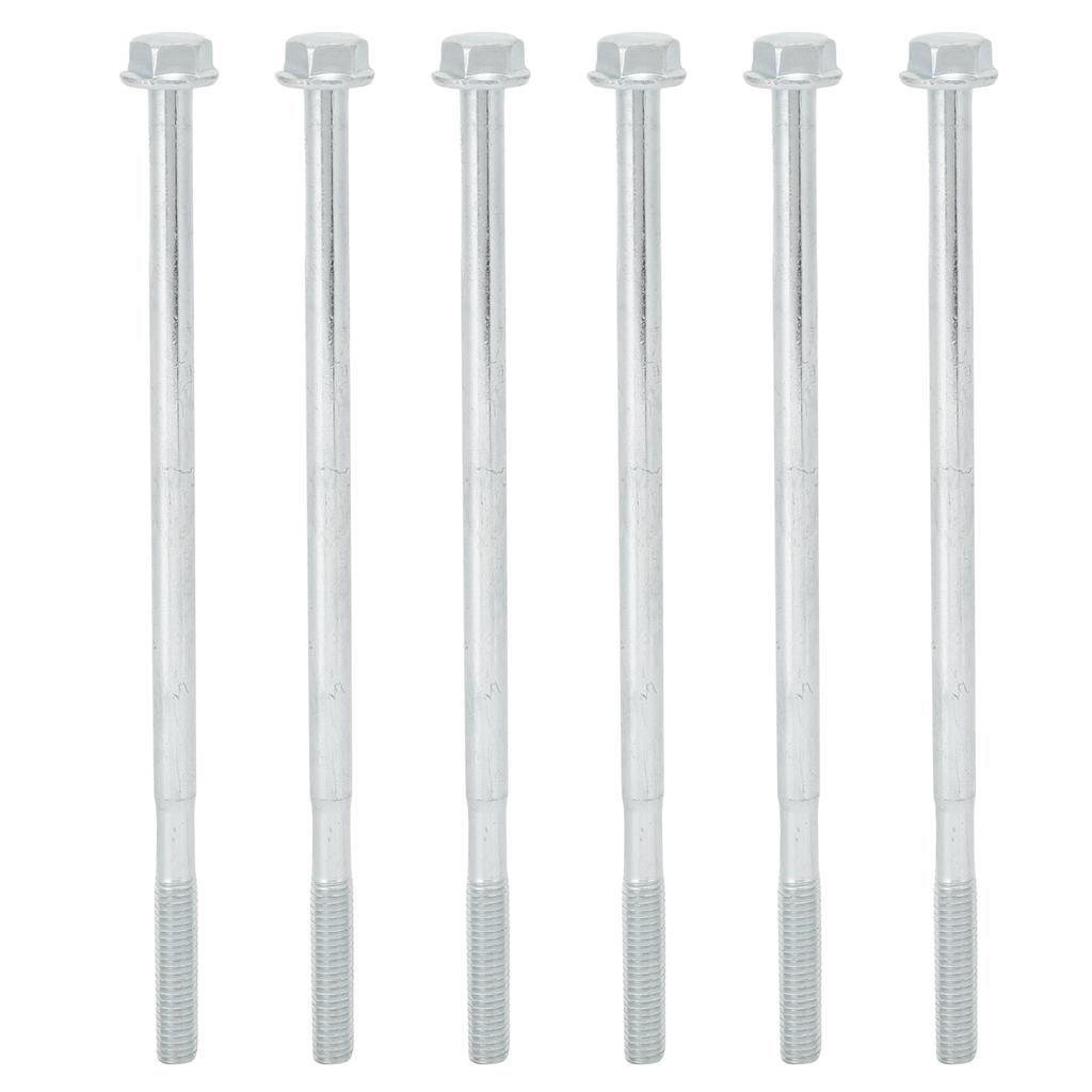 20 Stück Lange Sechskantschraube Flansch Flachkopfschraube Ersatz M6x135 Generator Beschläge