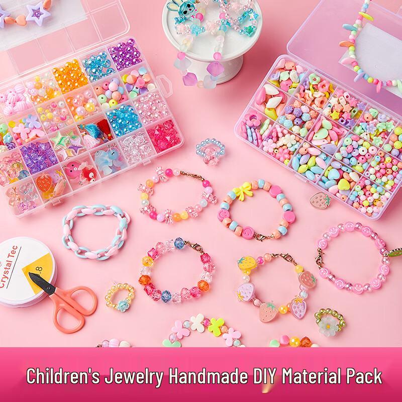 Kids  DIY Jewelry Making Bead Kit