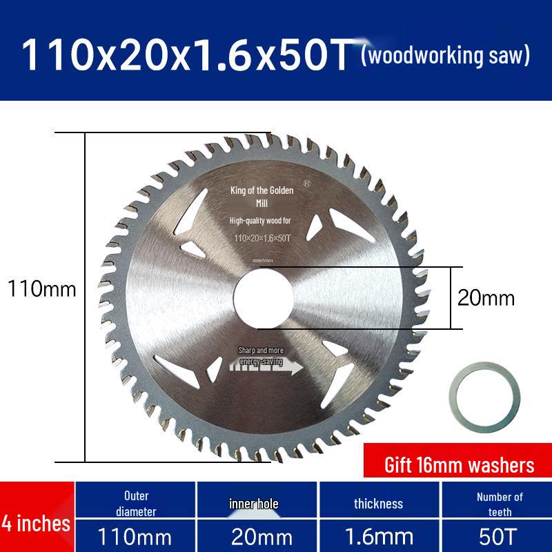 10-Inch Wood and Marble Diamond Saw Blade for Circular Saws