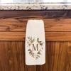 Custom Christmas Frame Kitchen Waffle Tea Towel Hand Towel Hostess Housewarming Gift Farmhouse Winter Table Decor Christmas Gift