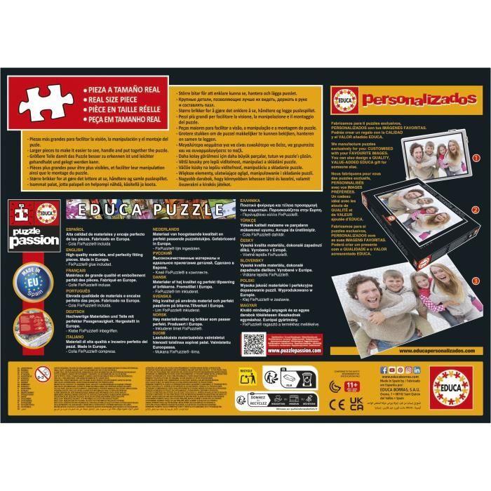 Puzzle - EDUCA - Reine Lézard - 500 Pièces - Animaux - 68 X 48 Cm - À Partir De 10 Ans