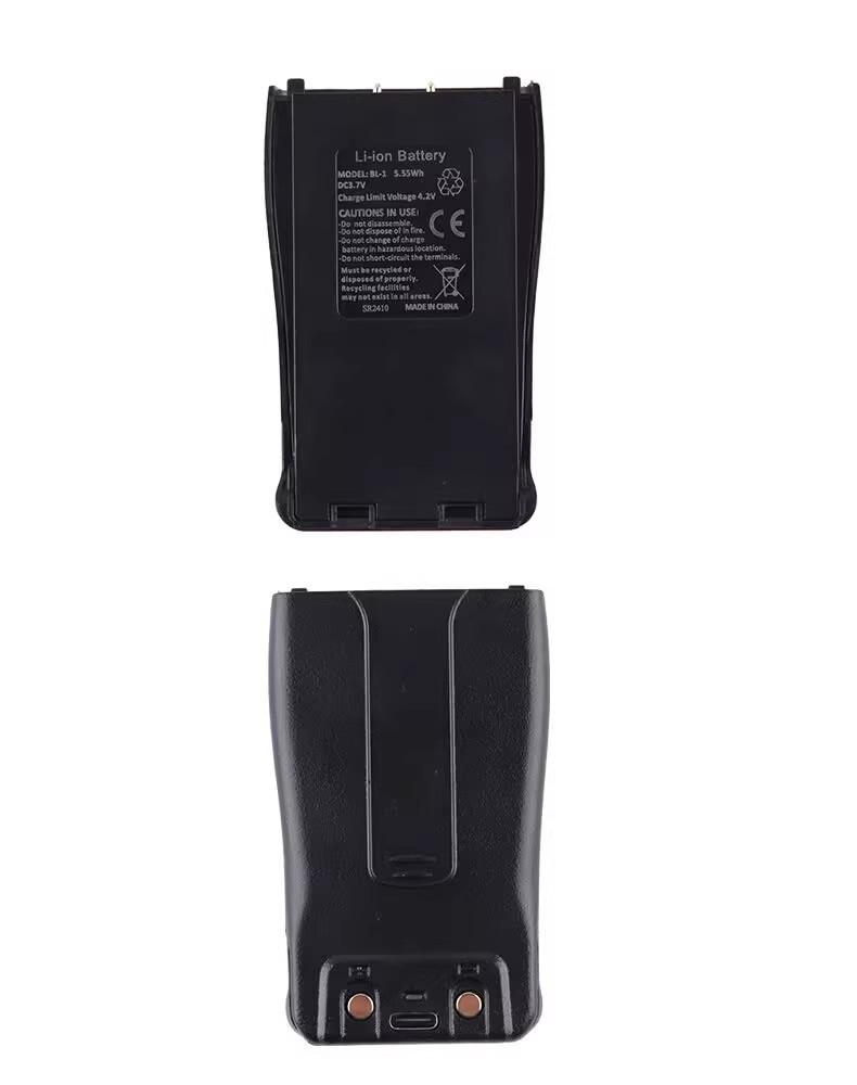 Baofeng BF-666S/BF-777S/BF-888S/BF-C1 Walkie-Talkie TYPE-C Rechargeable Battery BL-1
