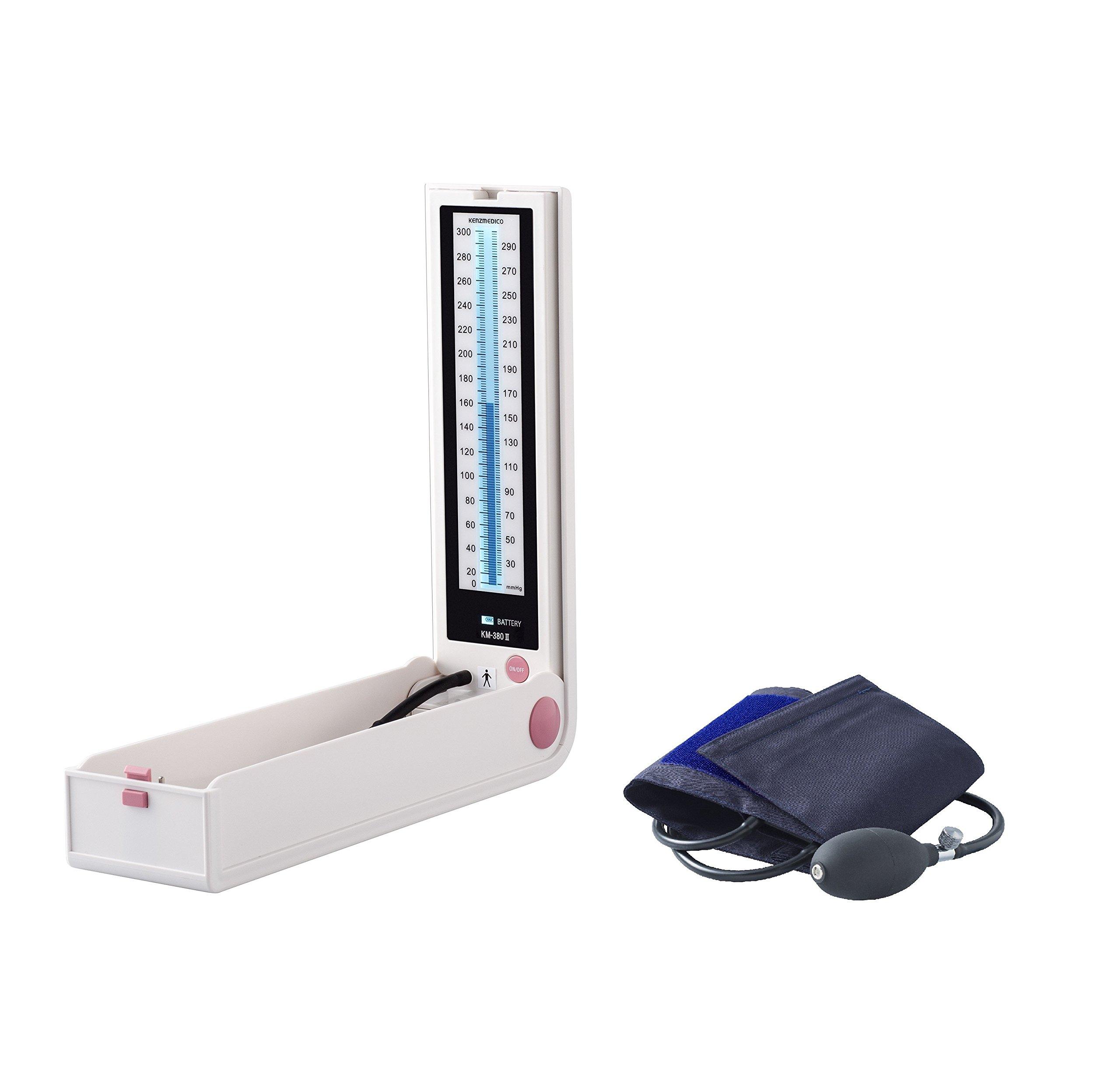 

Kenz Medico Сфигмоманометр настольный с хлопковым манжетом 0380B111 без ртути KM-380II, белый