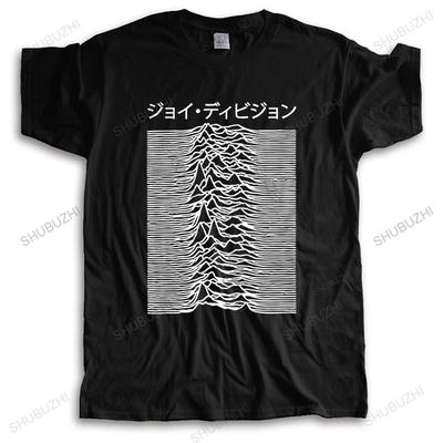 New Fashion Male Shubuhzi Black Tshirt Loose Tops Japanese T Shirt Men Women Joy Division Used On Unknown Unisex Tee-shirt