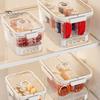 2300/5500ML Airtight Crisper Box with Time Recording Disk Reusable Food Storage Container Fruits Vegetables Loaf Keeper Box for Kitchen Counter