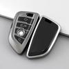 B-Class Car Key Case: Compatible with New 5, 3, 1, 7 Series, X5, X1, X2, X3 - Titanium Gold Gray Key Bag