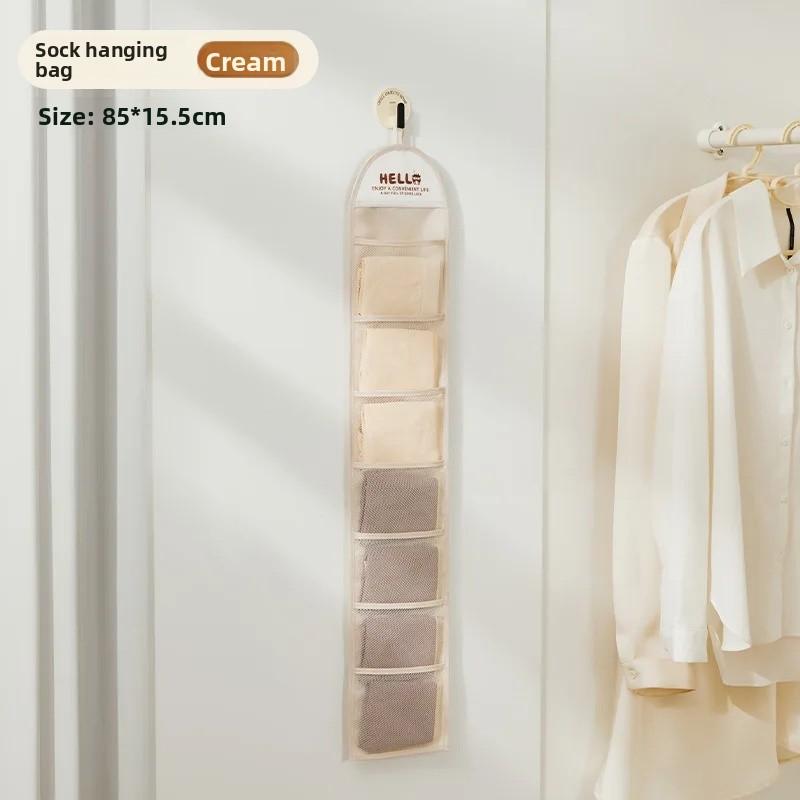 

Hanging Storage Bag for Underwear Socks Women s Hair Accessories Classification Organizer Bag Dormitory Storage Bag Door Back