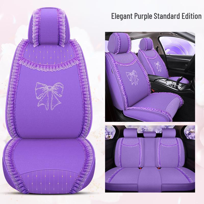 2018 Beijing BJ40/BJ20/BJ80 Universal Cartoon Car Seat Cover - All Seasons Full Surround Cushion