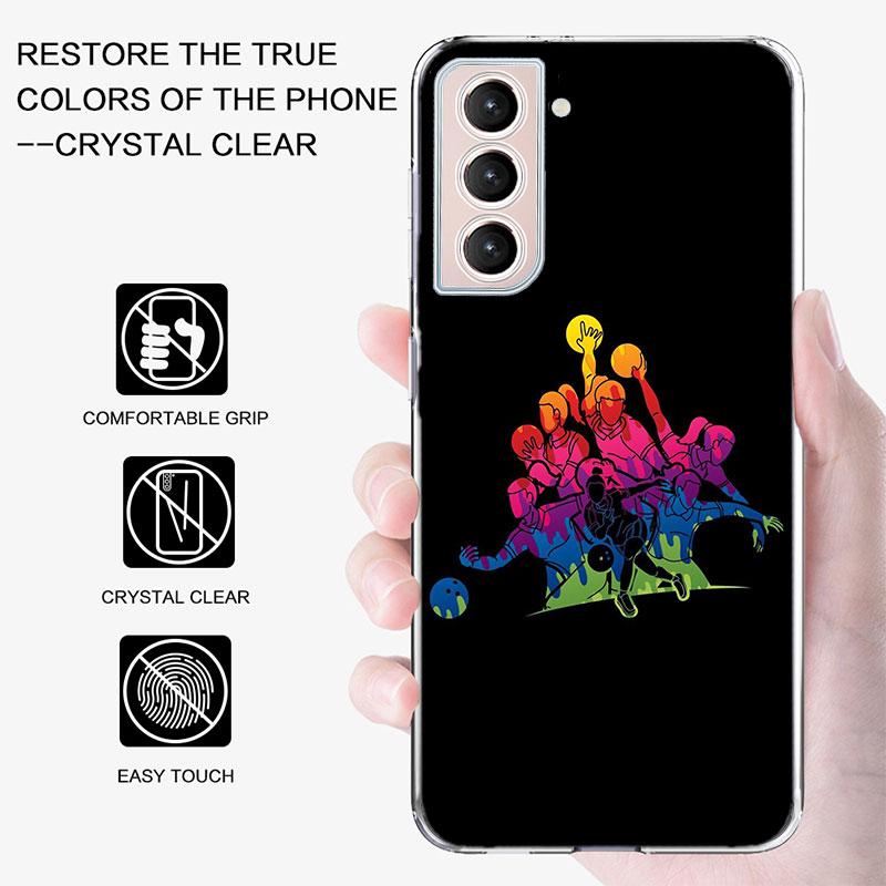 Bowling Entertainment Activities Phone Case for Samsung A16 A17 A26 A36 A56 A57 A55 A54 A37 A15 A25 A35 A14 A24 A34 Galaxy Note
