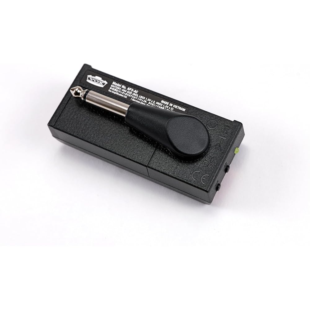 VOX amPlug 3 Boutique Headphone Guitar Amplifier - Cable-free, plugs directly into your guitar, perfect for home practice, battery-powered, built-in e