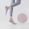 Yoga Socks, Women's Sweat-absorbing and Moisture-wicking Sports Short Socks, Silicone Anti-slip Cotton Socks, Breathable and Non-shedding, Fitness