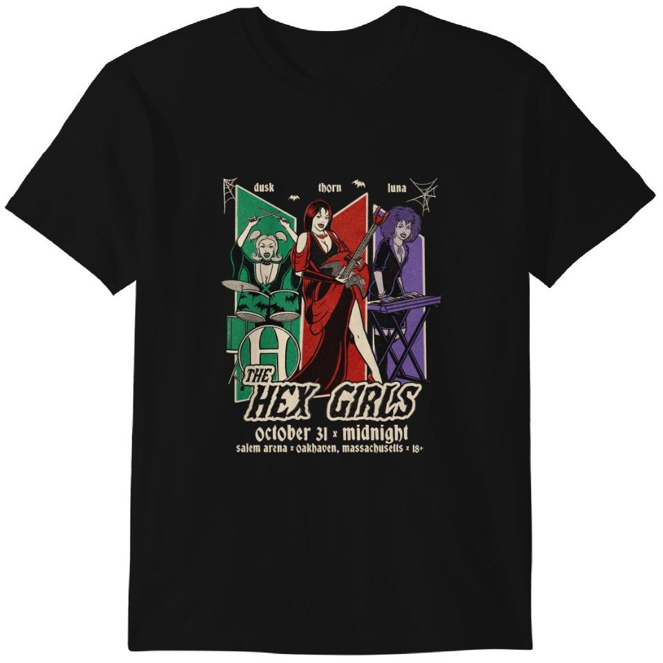 Футболка в стиле The Hex Girls, Футболка с музыкой рок-группы The Hex Girls, Классическая футболка L