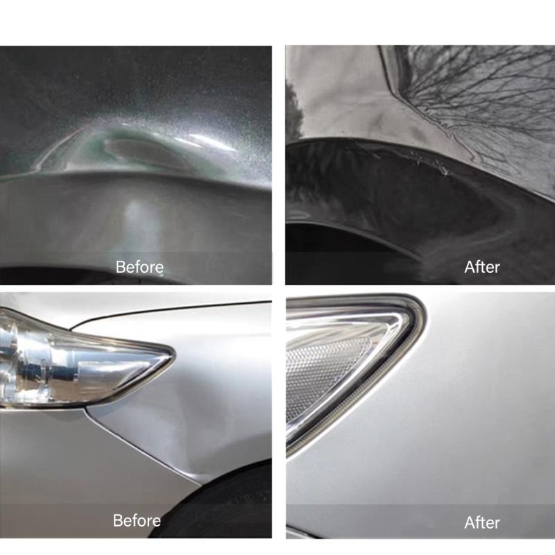 Automotive Dents Repair Leveling Kit Ergonomic Handle None Scratch Metal Tip Easy Operation For Vehicle Smooth Finishing