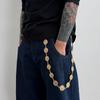 Jeans Chain Round Disk Waist Chain Zinc Zinc Zinc Alloy Pants Chain Personality Punk Belt Chain  Female