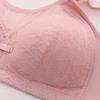 Large Size Thin Section of Anti-sagging Non-steel Ring Bra Lifting Breast Gathering Anti-glare Bra Back Underwear