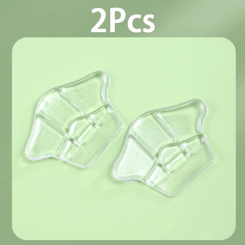 4Pcs Silicone Heel Protectors High Heels Heel Stickers Adjustable Size Adhesive Anti-slip Insoles Pain Relief Foot Care Products