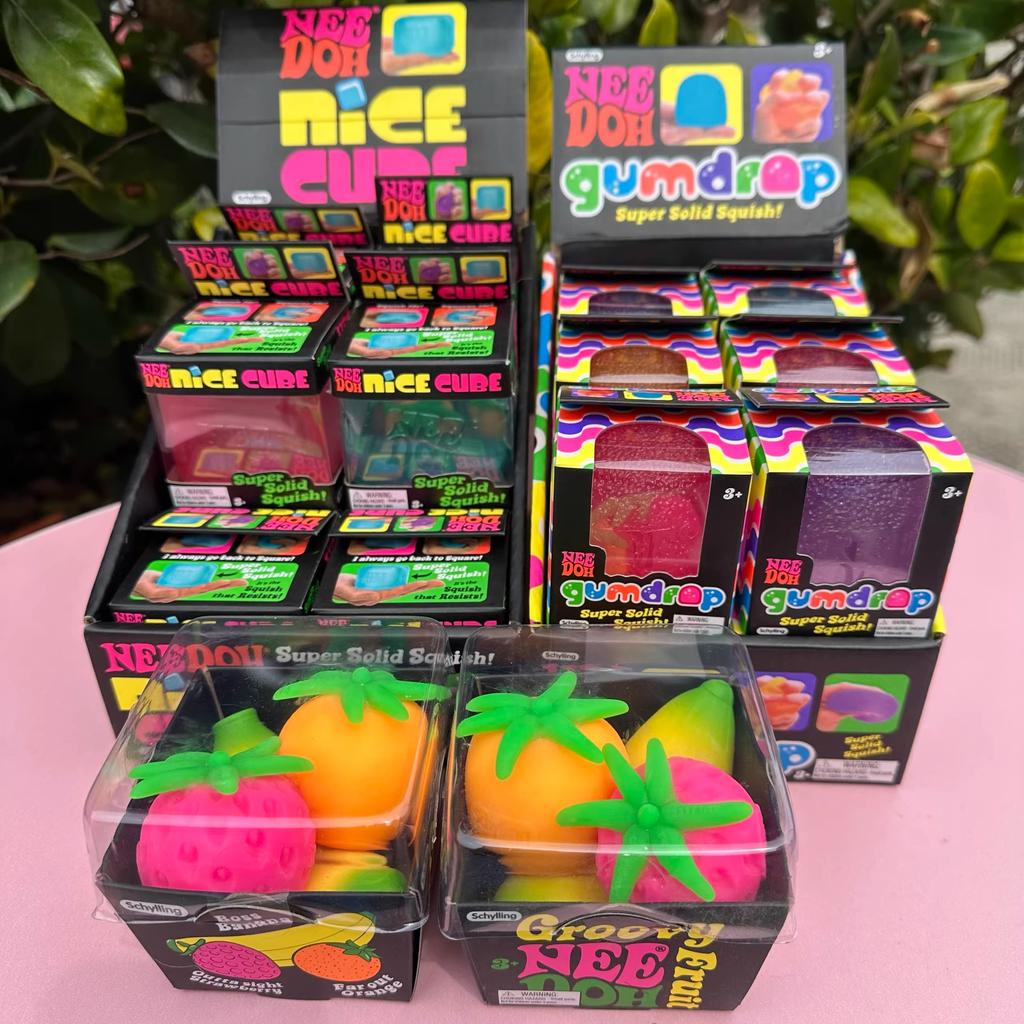 Hot Products Needoh Nice Cube Sensory Stress Reliever Fidget Emotion Release Fashion Suitable For Adults And Kids Decorative Toy