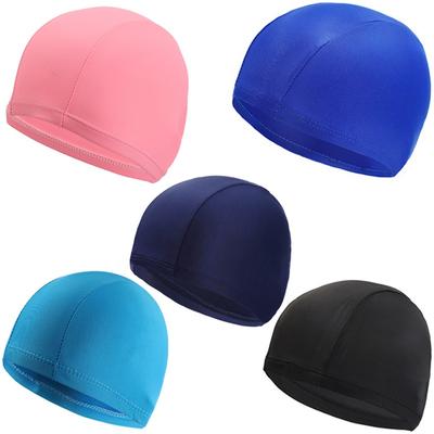 Summer New Teenage Boys and Girls Swimming Cap High Elasticity In Ear Protection Children's Swimming Cap
