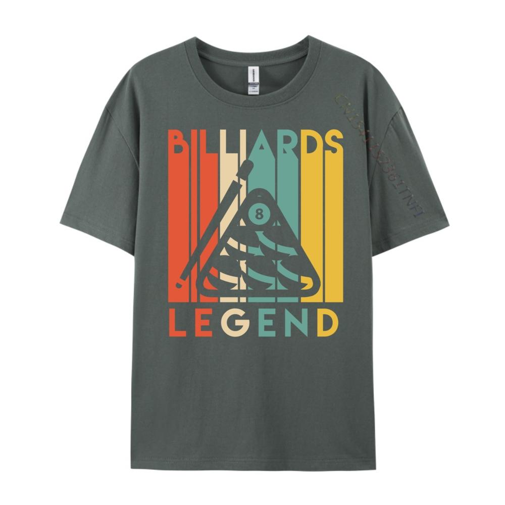 Cool Billiards Legend Vintage T Shirts Funny Gifts Birthday 3XL Men Clothing Luxury Clothes Men Party
