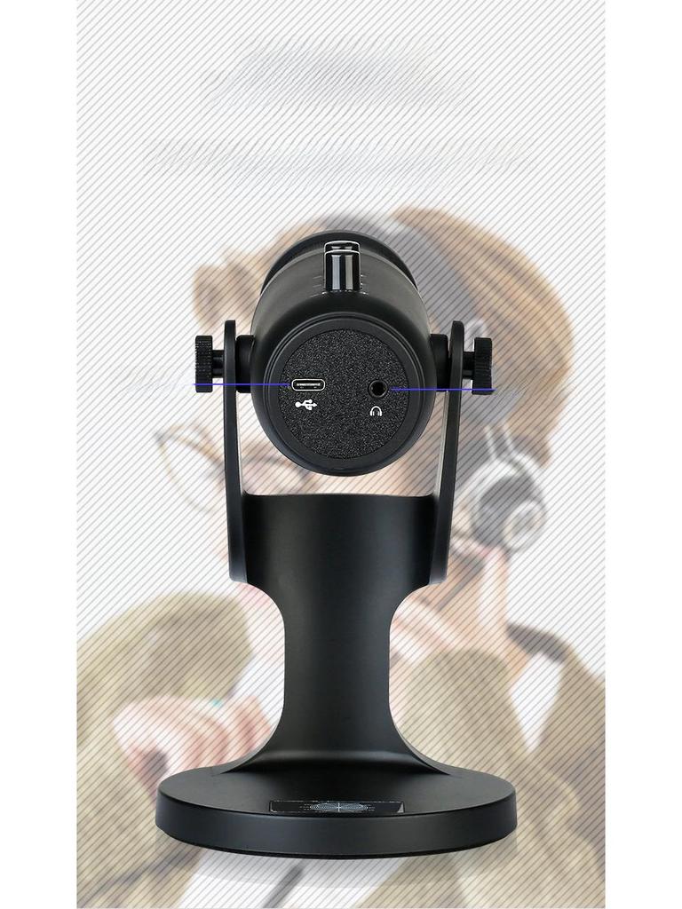 RGB Condenser Microphone for Gaming, Streaming, Karaoke, and Conferences