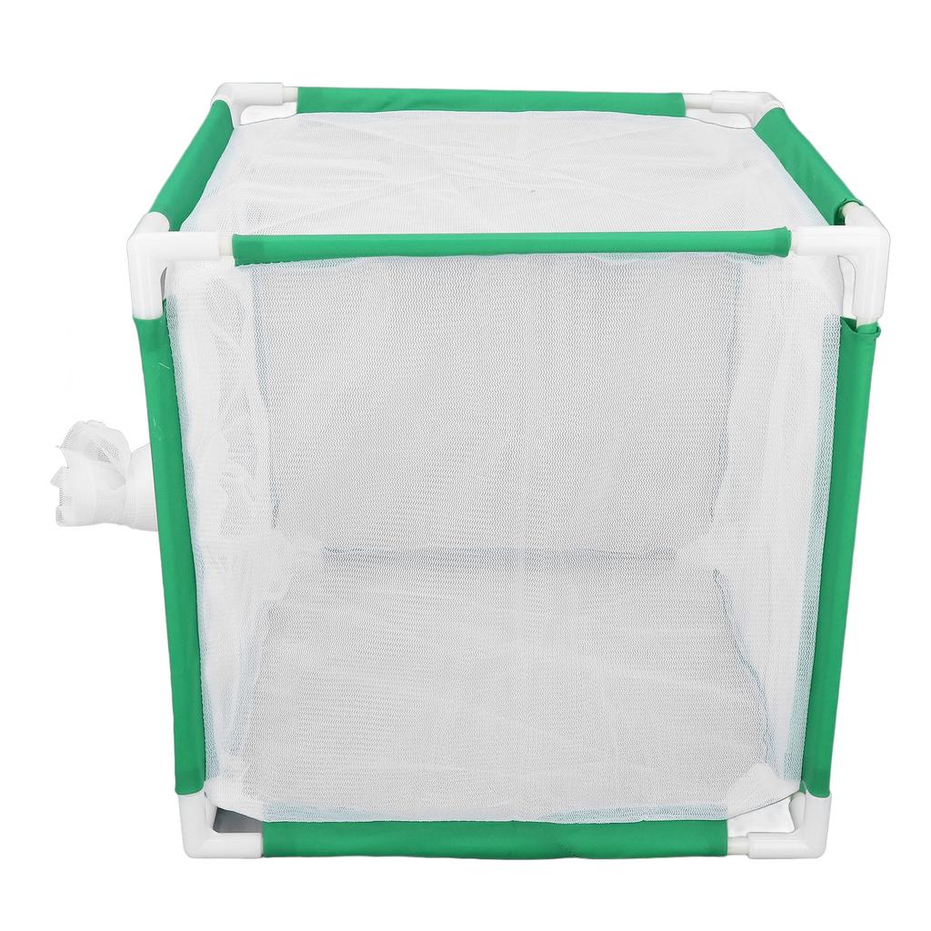 Cube Butterflies Cage with Sleeve Door Portable Butterflies Habitat Cage for Indoor Outdoor Activiti