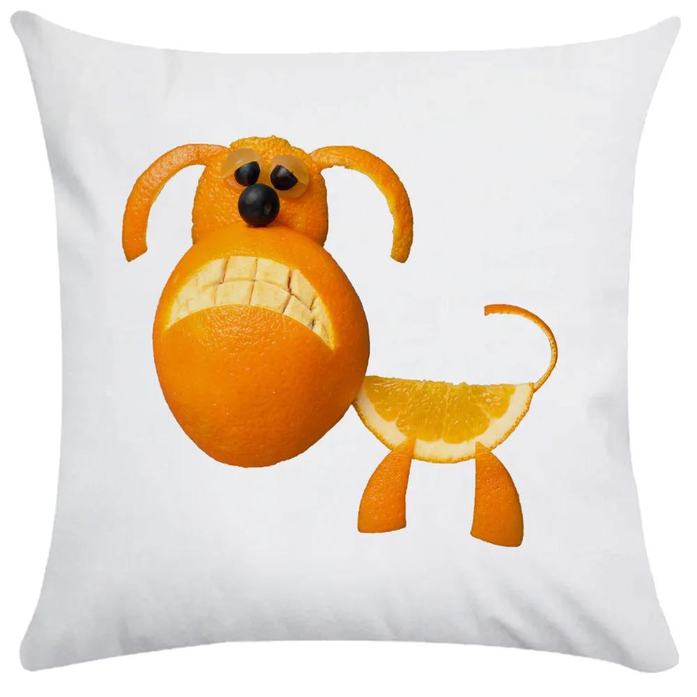 Home Decor Garden Chair Pillowcase Luxury Designer Summer Fruit  Decorative Tropical Mango