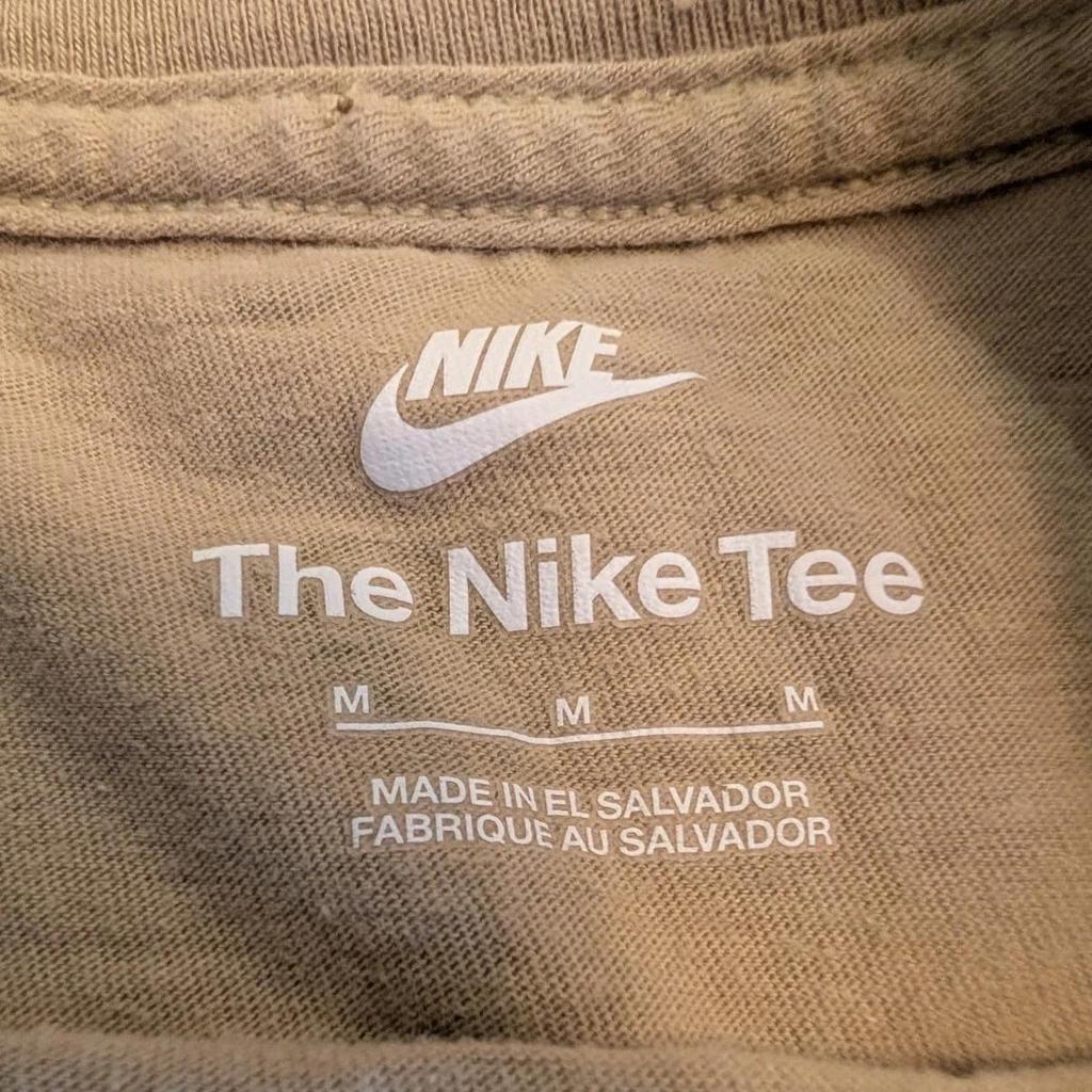 Nike Unisex Short Sleeve T-Shirt Unisex Tops Brown DX0833-003