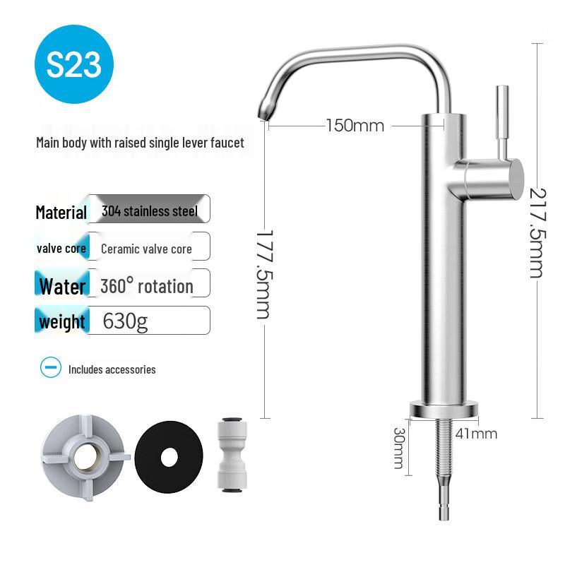 TLXT Stainless Steel Water Purifier Faucet S23