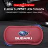 Bil Läder Knäskydd Kudde Kudde Lårstöd Kollisionsskydd För Subaru XV BRZ WRX STI Forester Ascent Impreza Legacy Outback Levorg