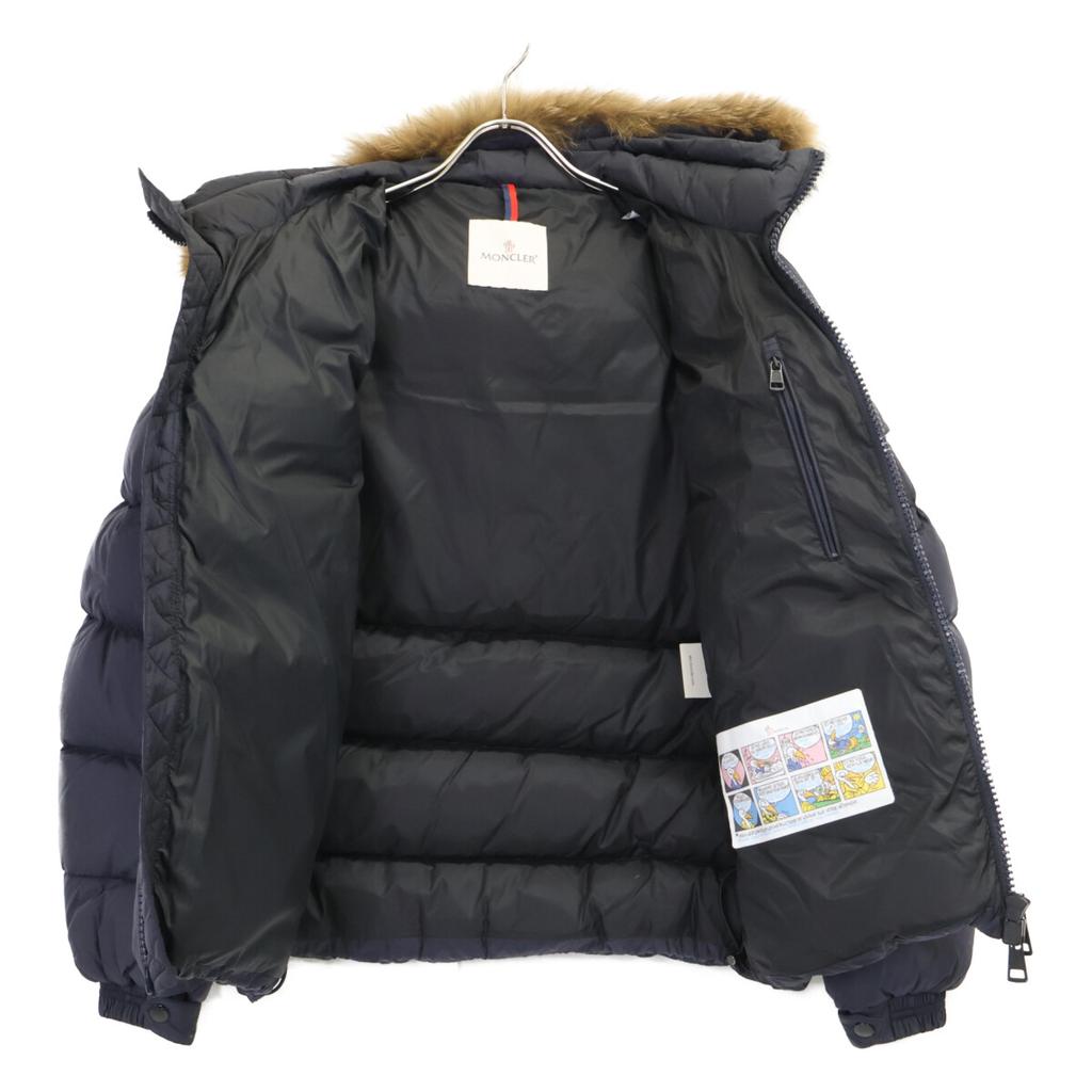 MONCLER MARQUE Down Jacket 1 NavyUsed
