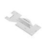 Metal Sewing Ruler Aluminium Alloy Light Flexible Portable Accurate Hand Measuring Gauge for Quilting Embroidery Craft