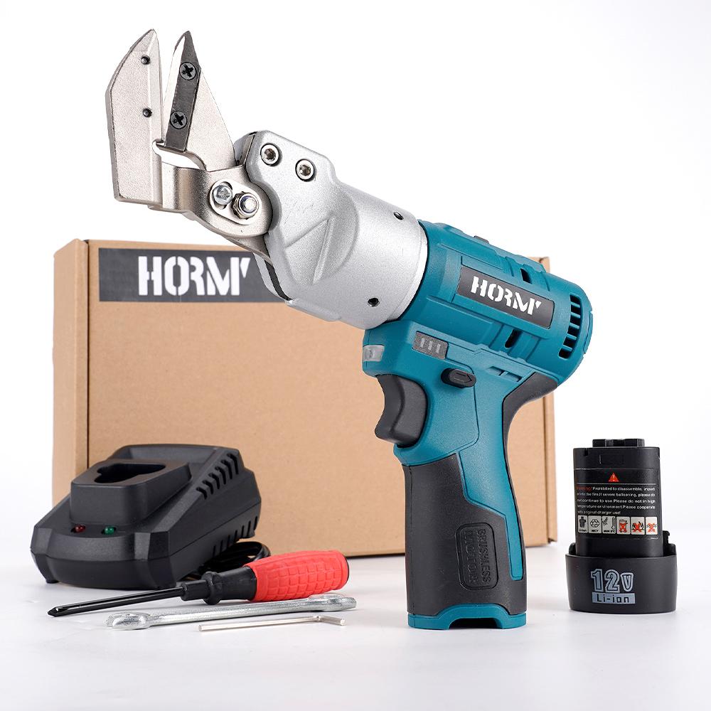 

Brushless Cordless Iron Scissors Portable Metal Cutting Power Tool With Light Handheld Shear Sheet Cutter For Makita 10.8V Batte