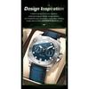 POEDAGAR High Quality Watches for Man Waterproof Luminous Date Exquisite Men Clock Nylon Leather Quartz Fashion Wristwatch